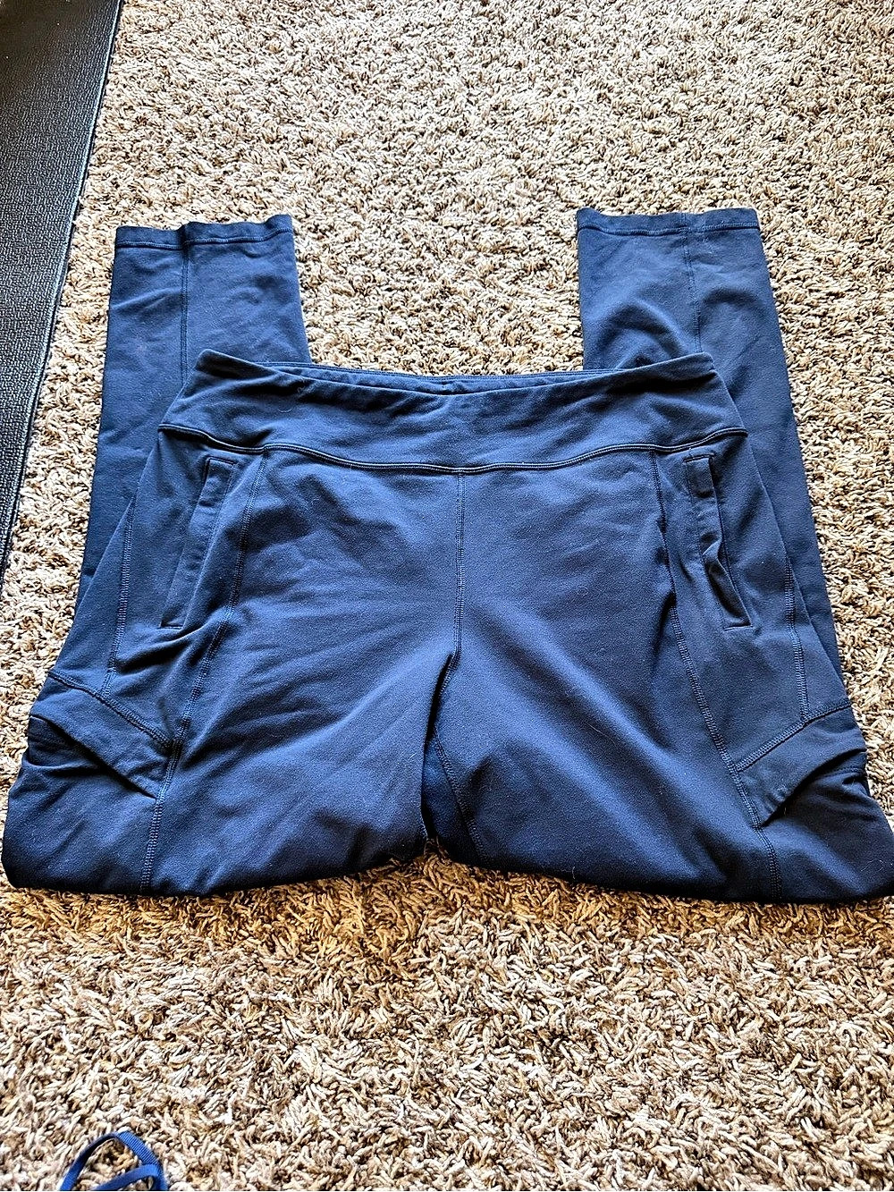 Duluth Trading Co. NoGA Namastash Cargo Pants Navy L x 31